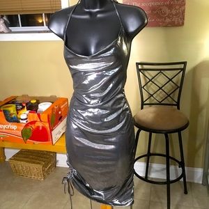 “ShowTime” Metallic Dress